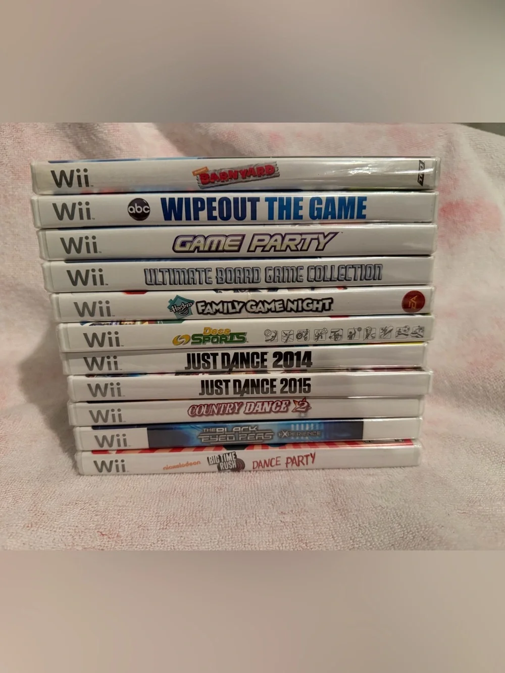 New - sealed Wii Games